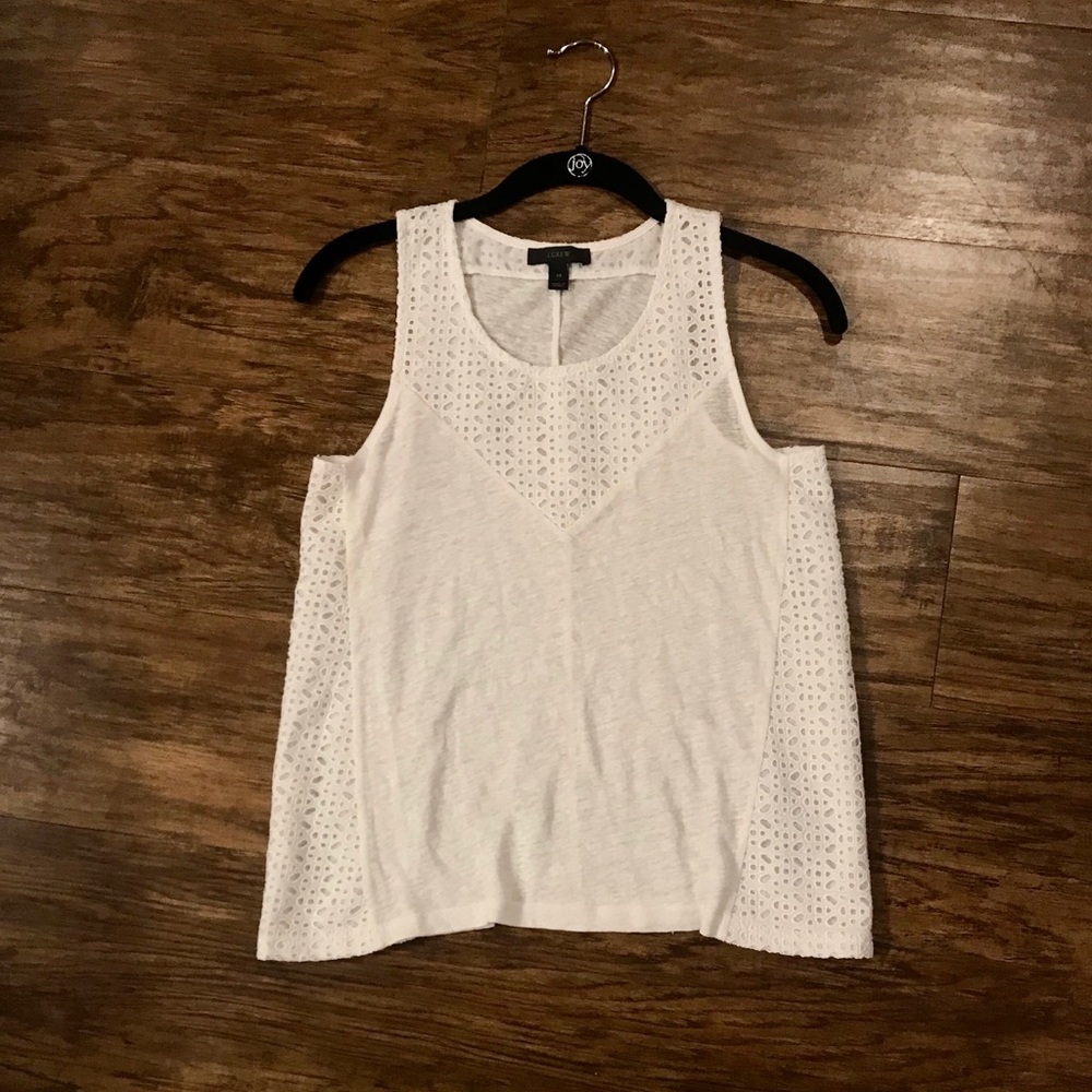 White J.Crew top, size XS